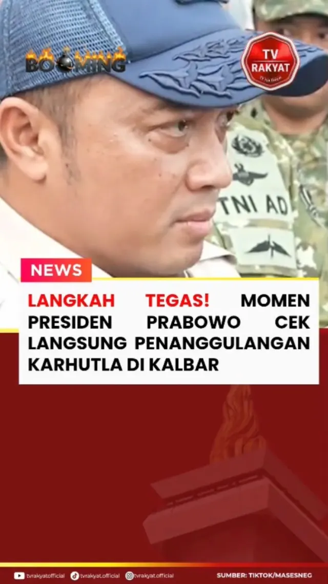 Presiden Prabowo Tinjau Penanganan Karhutla di Kalbar, Pastikan Koordinasi Lintas Sektor Cepat dan Terpadu — News
